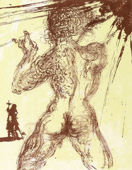 Salvador Dali, Composition (M/Lpsinger 1175; Field 67-2), Hommage A Meissonier, Lithograph