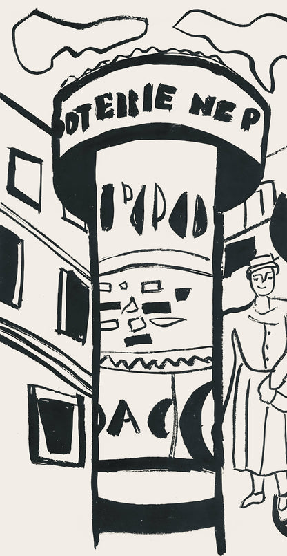 Fernand Lger, Composition, Mes Voyages