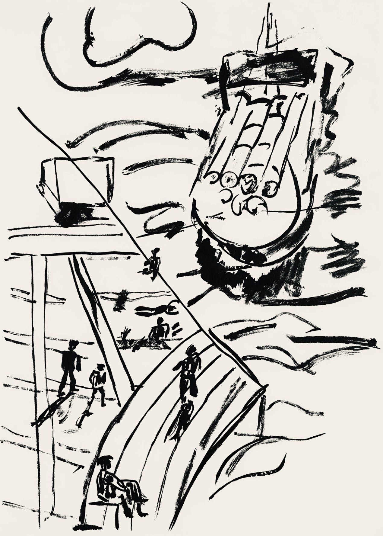 Fernand Lger, Composition, Mes Voyages