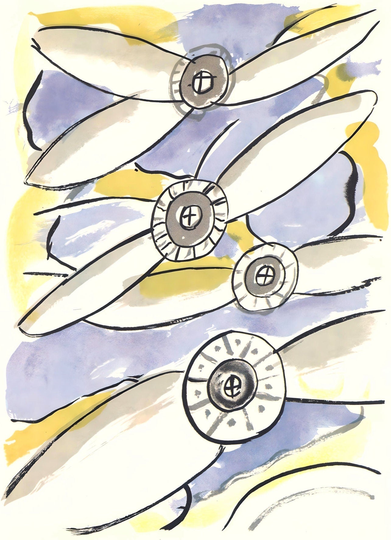 Fernand Lger, Composition, Mes Voyages