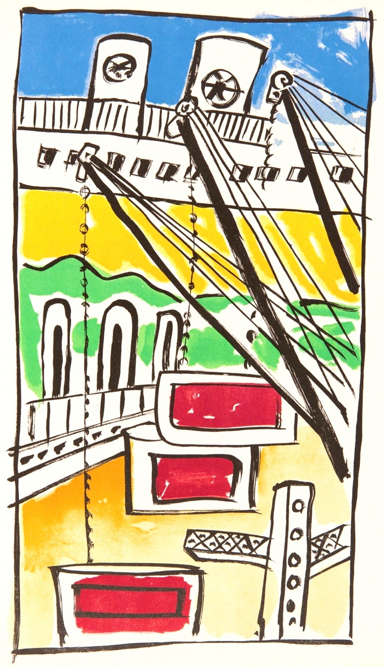 Fernand Lger, Composition, Mes Voyages