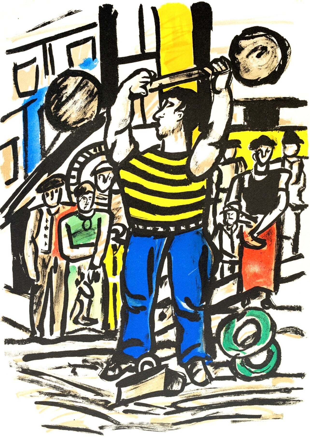 Fernand Lger, Composition, Mes Voyages