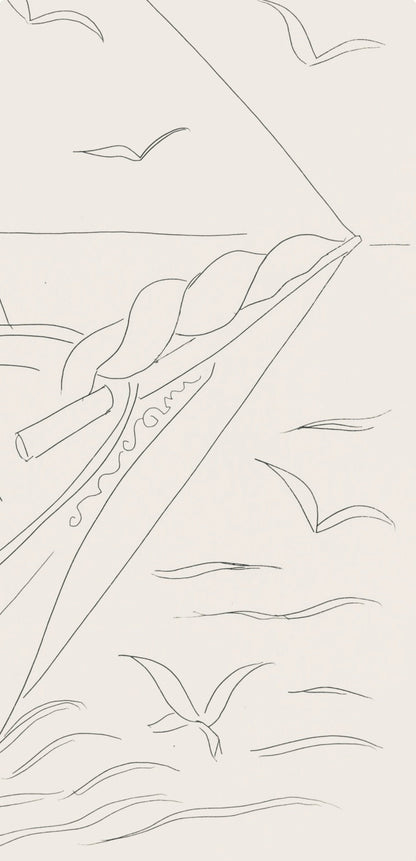 Henri Matisse, Brise Marine (Sea Breeze), Posies, Lithograph