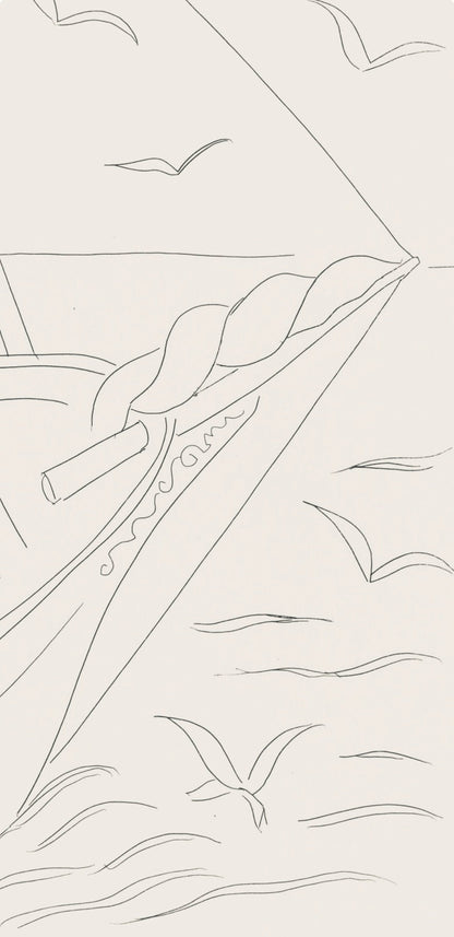 Henri Matisse, Brise Marine (Sea Breeze), Posies, Lithograph