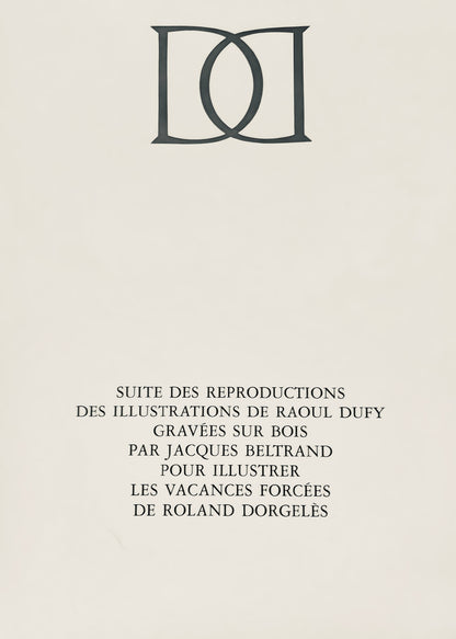 Raoul Dufy, Le Vieux-Port, Vacances Forces