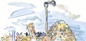 Raoul Dufy, Le Dpiquage Montsauns, Vacances Forces