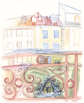 Raoul Dufy, La Fentre De Dufy Aspet, Vacances Forces