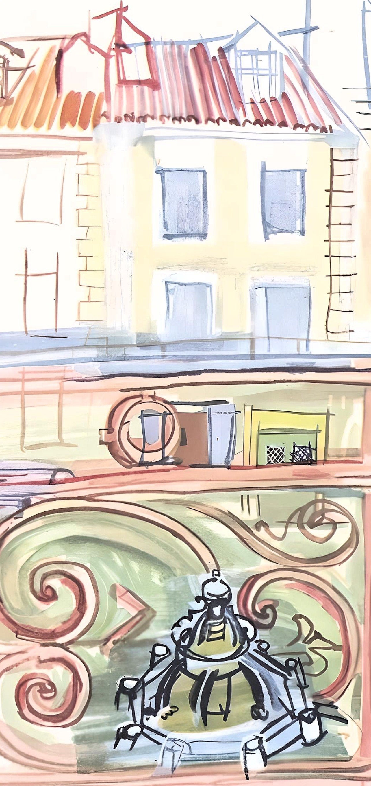 Raoul Dufy, La Fentre De Dufy Aspet, Vacances Forces