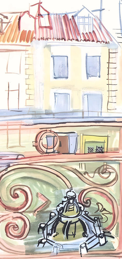 Raoul Dufy, La Fentre De Dufy Aspet, Vacances Forces