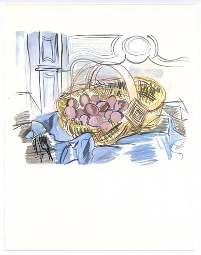 Raoul Dufy, La Corbeille Aux Ufs, Vacances Forces