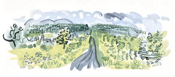 Raoul Dufy, Village De France, Vacances Forces