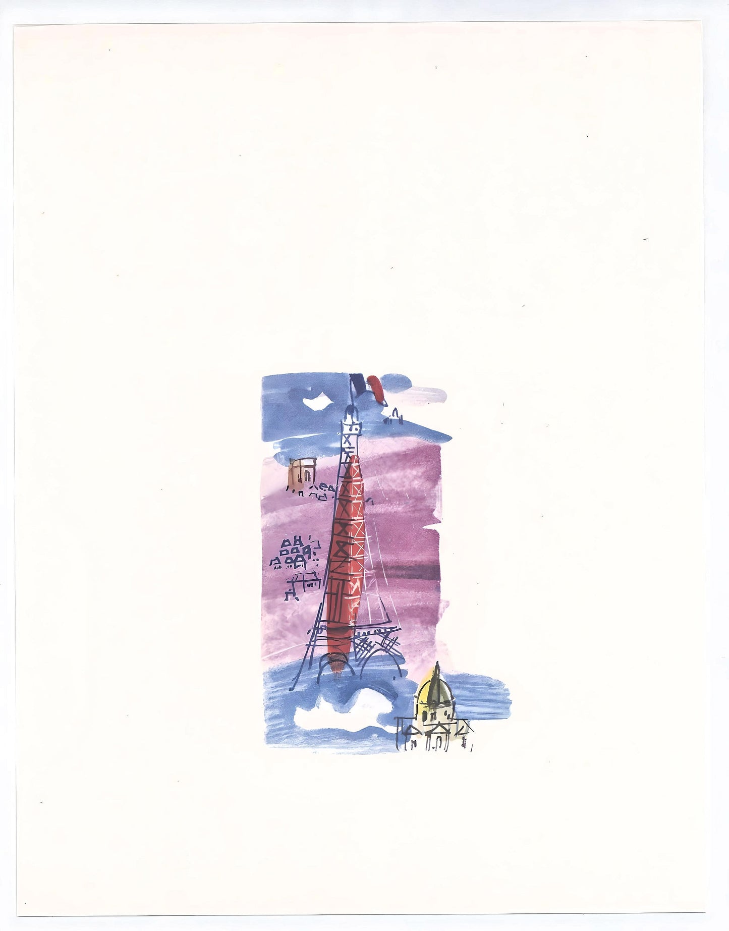 Raoul Dufy, Paris Libr, Vacances Forces