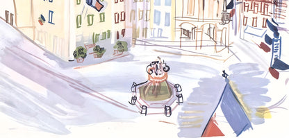 Raoul Dufy, Aspet Pavoise, Vacances Forces