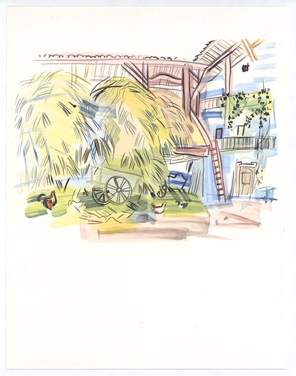 Raoul Dufy, La Belle Grange De Lestel, Vacances Forces