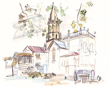Raoul Dufy, L'Glise De Lestel, Vacances Forces