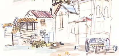 Raoul Dufy, L'Glise De Lestel, Vacances Forces