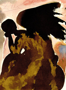 Salvador Dali, Composition (Michler/Lpsinger 1600; Field 69-3), Biblia Sacra, Lithograph