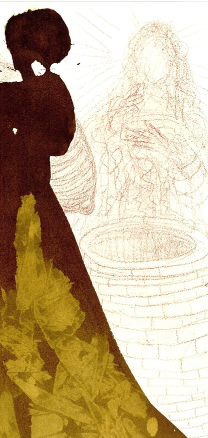 Salvador Dali, Composition (Michler/Lpsinger 1600; Field 69-3), Biblia Sacra, Lithograph