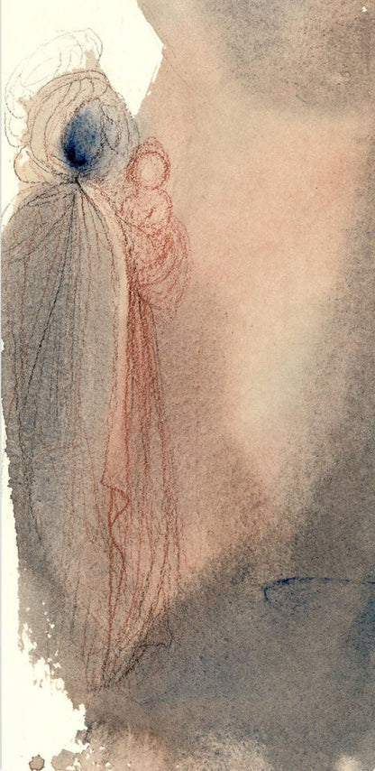 Salvador Dali, Composition (Michler/Lpsinger 1600; Field 69-3), Biblia Sacra, Lithograph