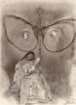 Salvador Dali, Composition (Michler/Lpsinger 1600; Field 69-3), Biblia Sacra, Lithograph