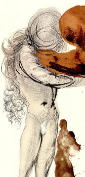 Salvador Dali, Composition (Michler/Lpsinger 1600; Field 69-3), Biblia Sacra, Lithograph