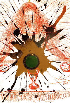 Salvador Dali, Composition (Michler/Lpsinger 1600; Field 69-3), Biblia Sacra, Lithograph