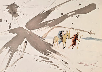 Salvador Dali, Composition (Michler/Lpsinger 1600; Field 69-3), Biblia Sacra, Lithograph