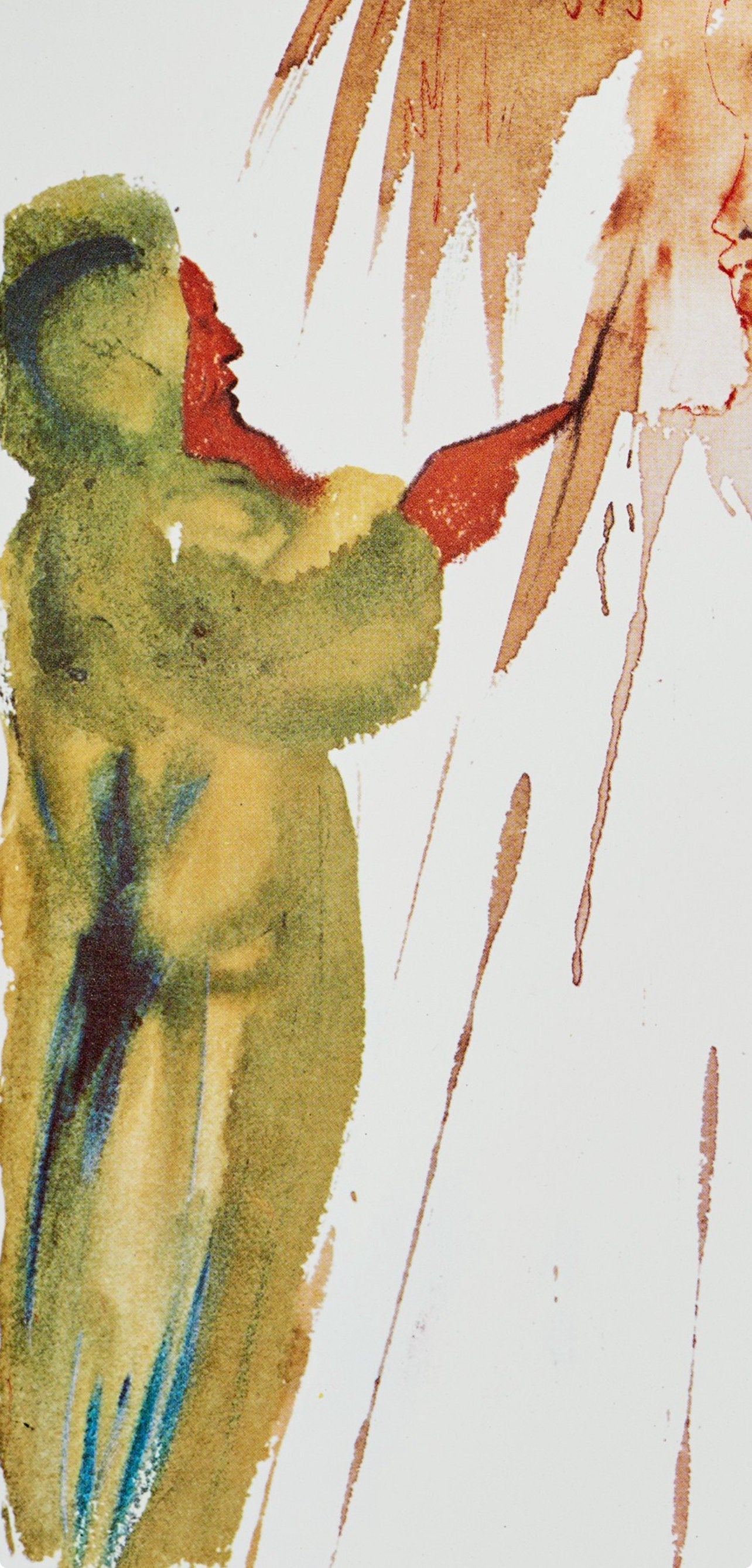 Salvador Dali, Composition (Michler/Lpsinger 1600; Field 69-3), Biblia Sacra, Lithograph