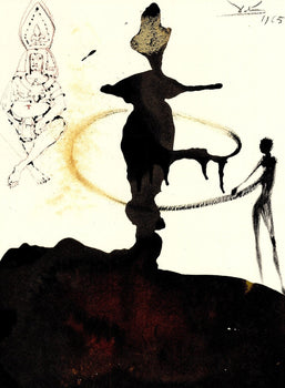 Salvador Dali, Composition (Michler/Lpsinger 1600; Field 69-3), Biblia Sacra, Lithograph