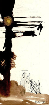 Salvador Dali, Composition (Michler/Lpsinger 1600; Field 69-3), Biblia Sacra, Lithograph