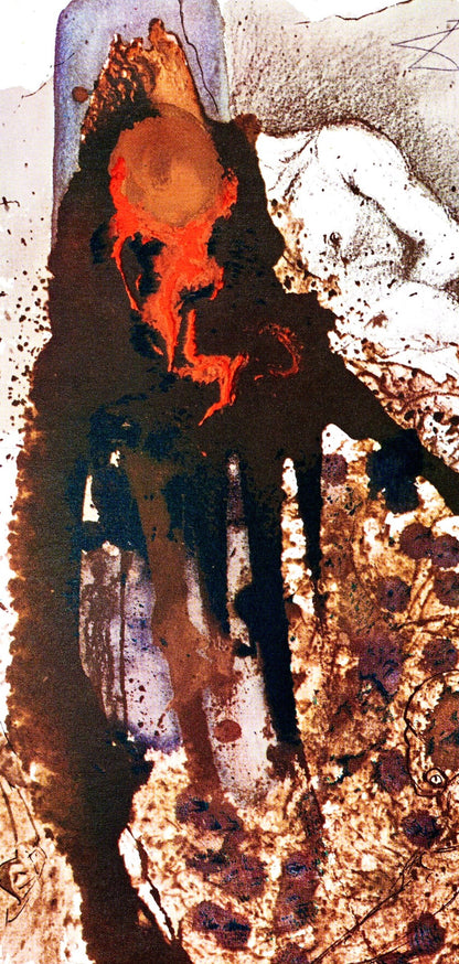 Salvador Dali, Composition (Michler/Lpsinger 1600; Field 69-3), Biblia Sacra, Lithograph