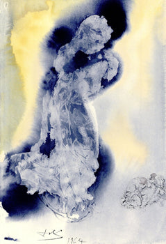 Salvador Dali, Composition (Michler/Lpsinger 1600; Field 69-3), Biblia Sacra, Lithograph