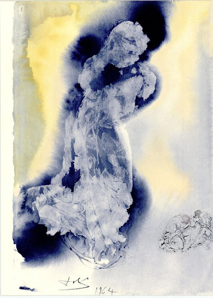 Salvador Dali, Composition (Michler/Lpsinger 1600; Field 69-3), Biblia Sacra, Lithograph