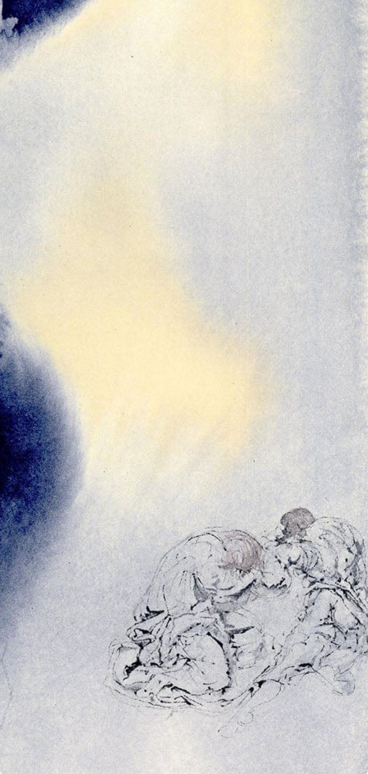 Salvador Dali, Composition (Michler/Lpsinger 1600; Field 69-3), Biblia Sacra, Lithograph