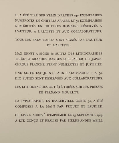 Max Ernst, Composition (Monod 2619; Spies/Leppien A19/C), Dent Prompte