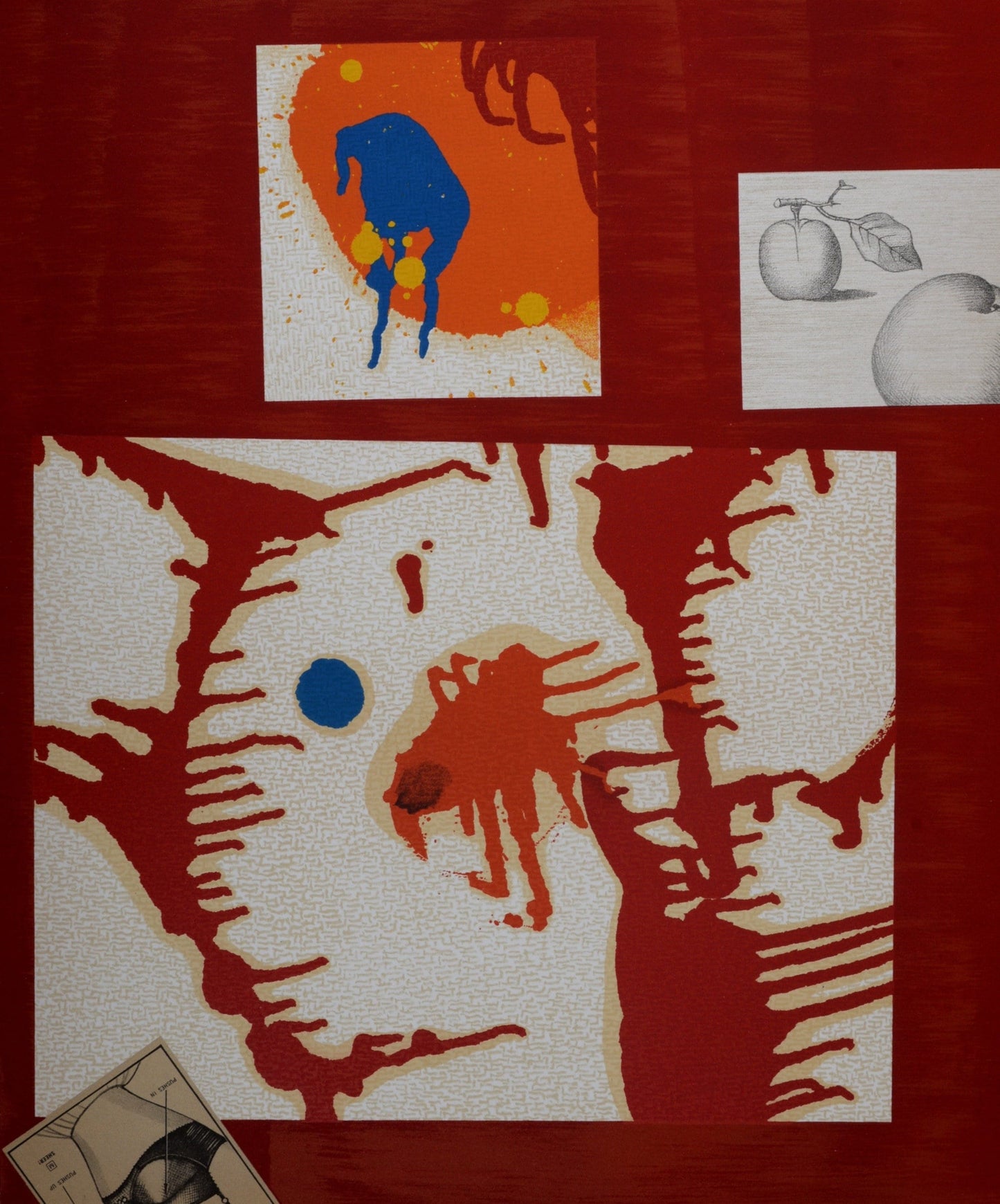 Max Ernst, Composition (Monod 2619; Spies/Leppien A19/C), Dent Prompte