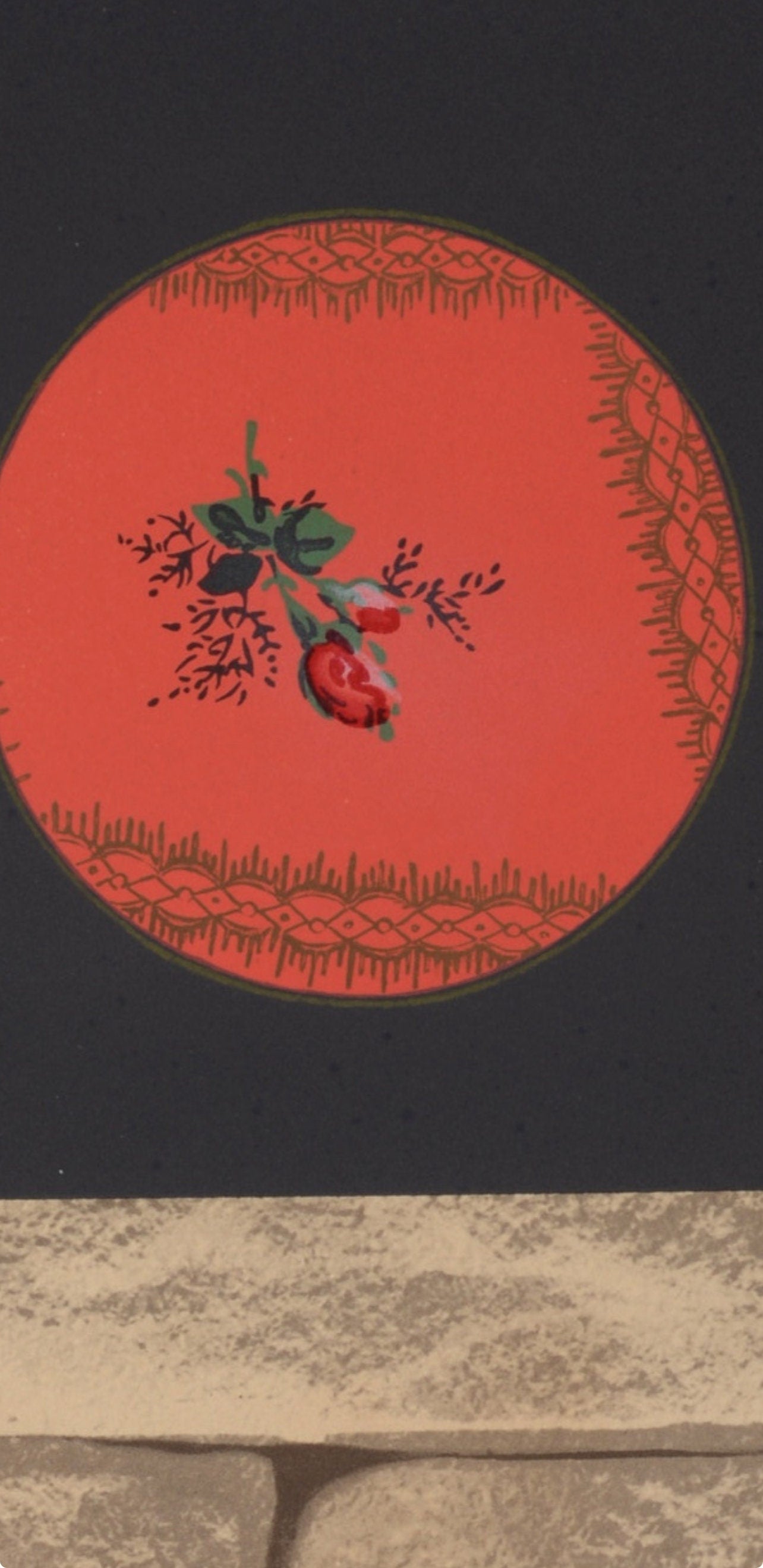 Max Ernst, Composition (Monod 2619; Spies/Leppien A19/C), Dent Prompte