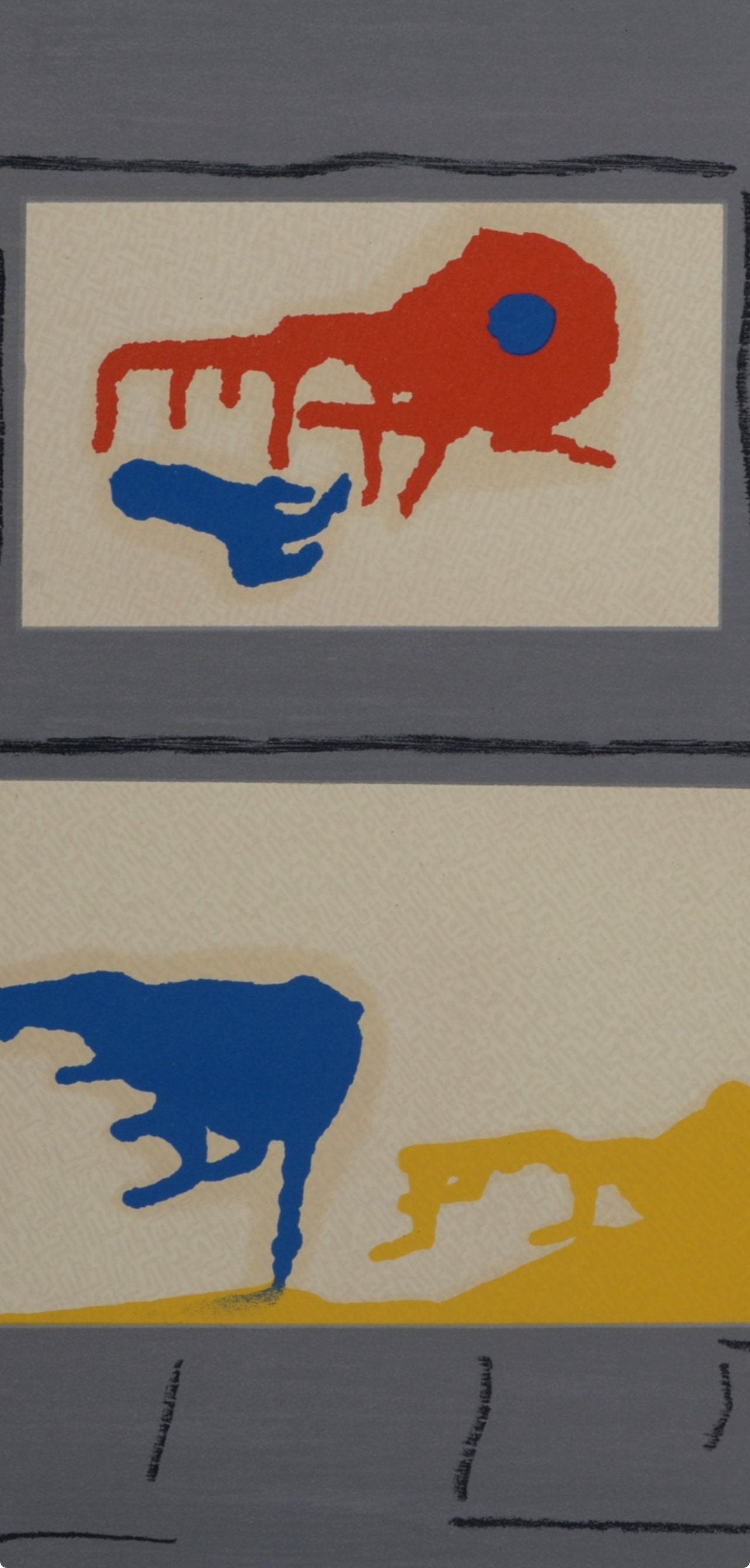 Max Ernst, Composition (Monod 2619; Spies/Leppien A19/C), Dent Prompte