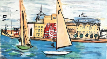 Raoul Dufy, Composition, Les Ctes Normandes, Lithograph