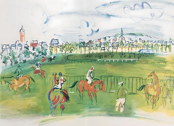 Raoul Dufy, Composition, Les Ctes Normandes, Lithograph