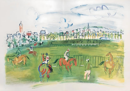 Raoul Dufy, Composition, Les Ctes Normandes, Lithograph