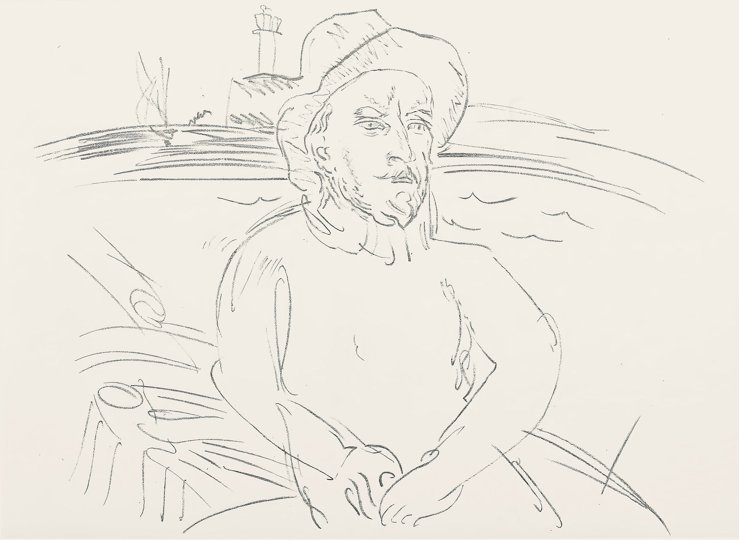 Raoul Dufy, Composition, Les Ctes Normandes, Lithograph