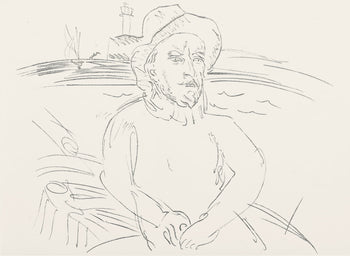 Raoul Dufy, Composition, Les Ctes Normandes, Lithograph