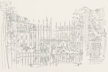 Raoul Dufy, Composition, Les Ctes Normandes, Lithograph