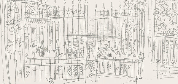 Raoul Dufy, Composition, Les Ctes Normandes, Lithograph