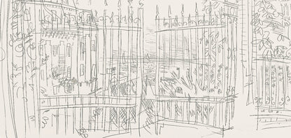 Raoul Dufy, Composition, Les Ctes Normandes, Lithograph
