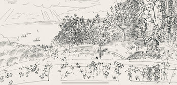 Raoul Dufy, Composition, Les Ctes Normandes, Lithograph