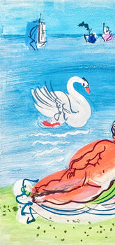 Raoul Dufy, Composition, Les Ctes Normandes, Lithograph