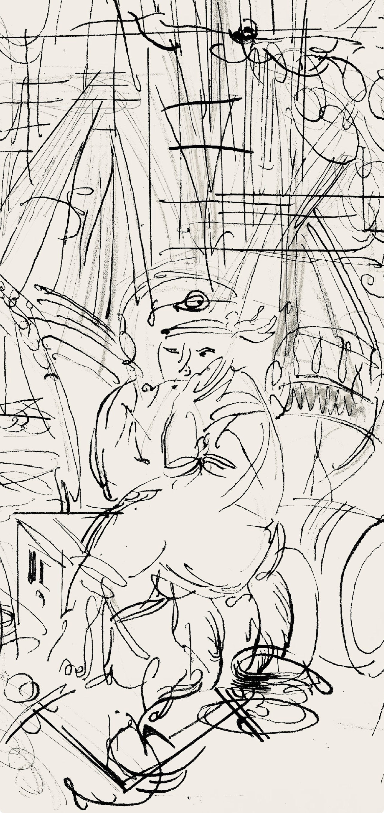 Raoul Dufy, Composition, Les Ctes Normandes, Lithograph