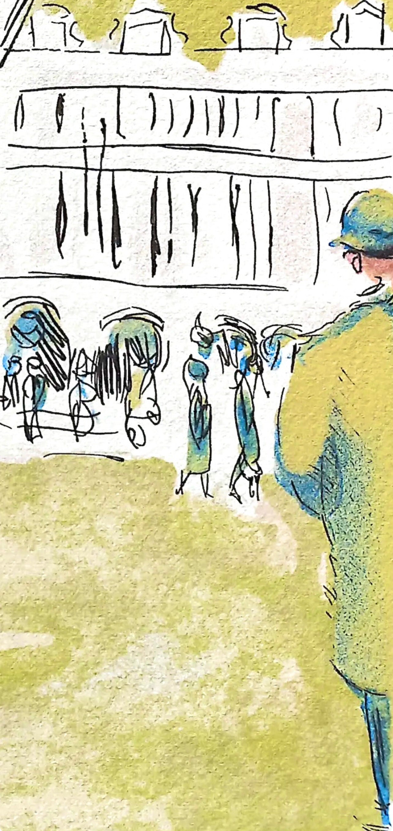 Kees Van Dongen, Place Vendme, Au Temps De Paris Seine, Lithograph